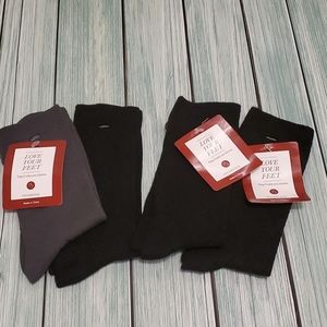 New with tags..all 4 pr of women's dress socks